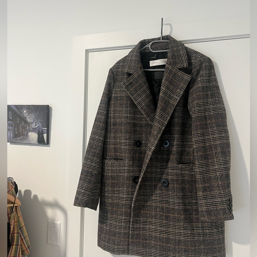 Wool Coat/ In Wear Last Season